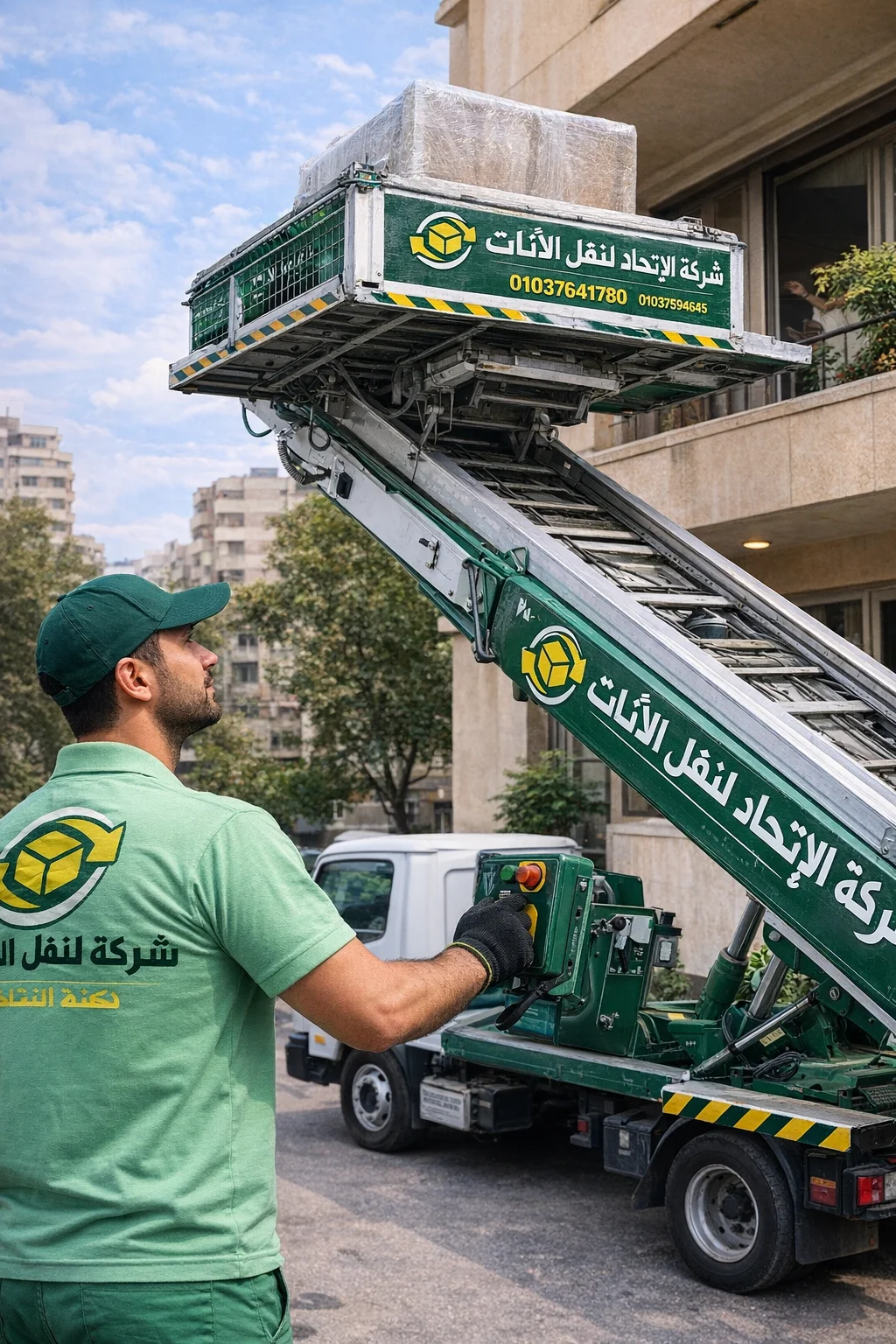 ونش رفع الاثاث بالقاهرة