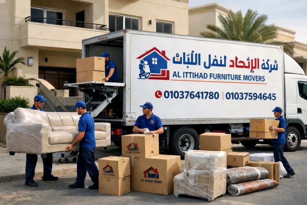 نقل الأثاث والعفش: دليل شامل لخدمة آمنة ومريحة